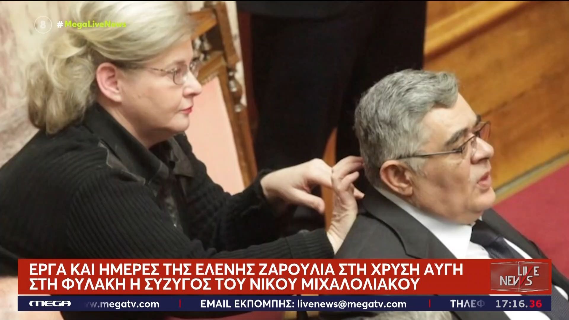 Έργα και ημέρες της Ελένης Ζαρούλια στη Χρυσή Αυγή – Στη φυλακή η σύζυγος του Νίκου Μιχαλολιάκου