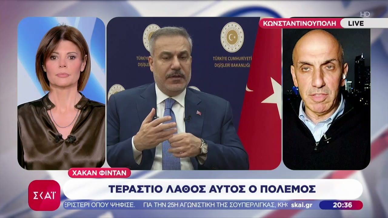 Φιντάν: Τα δεδομένα δείχνουν πως οι πυραυλικές επιθέσεις ήρθαν από το Ιράν