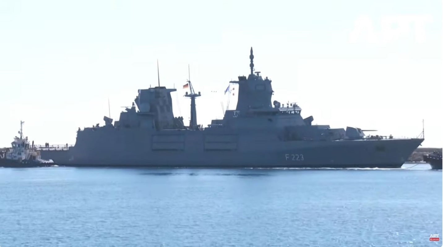 Κύπρος: Η γερμανική φρεγάτα FGS Nordrhein-Westfalen κατέπλευσε στο λιμάνι Λεμεσού