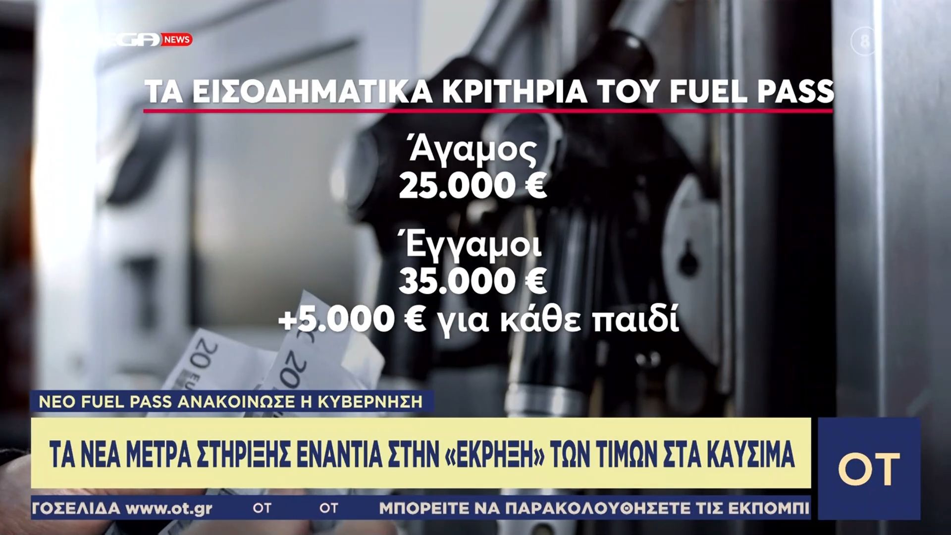 Fuel Pass: Τα νέα μέτρα της κυβέρνησης για την αντιμετώπιση των αυξημένων τιμών στα καύσιμα