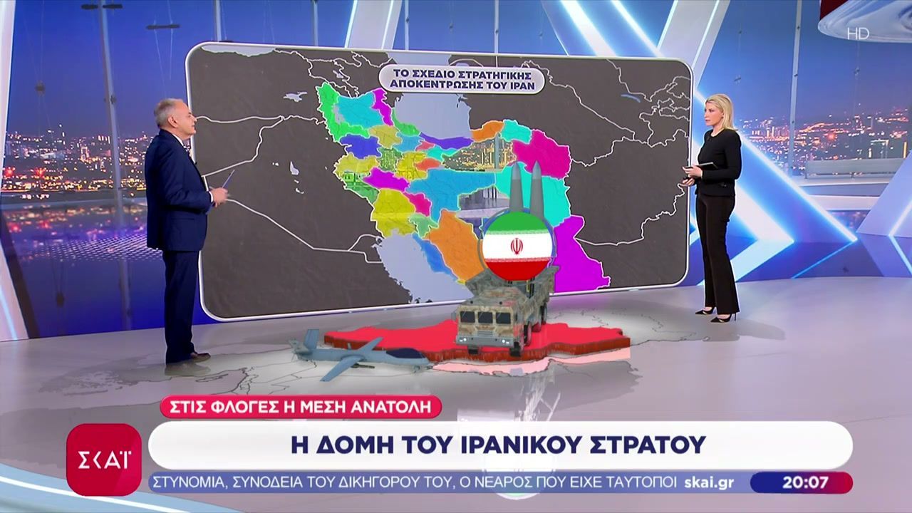 Η δομή του ιρανικού στρατού