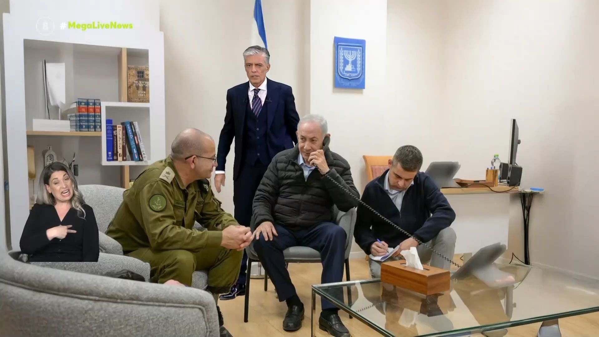 Η στιγμή που ο Νετανιάχου δίνει την εντολή εξόντωσης του Αλί Λαριτζανί