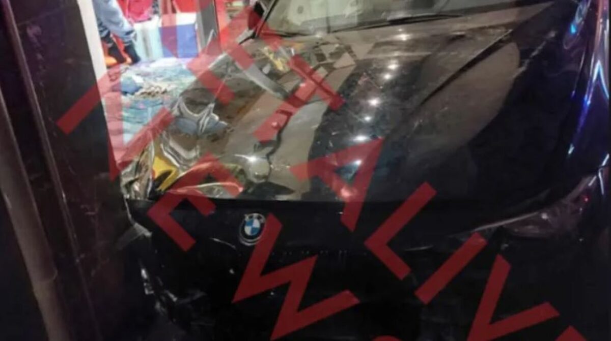 Ηράκλειο: Όχημα χτύπησε 27χρονη και «εισέβαλε» σε βιτρίνα μαγαζιού