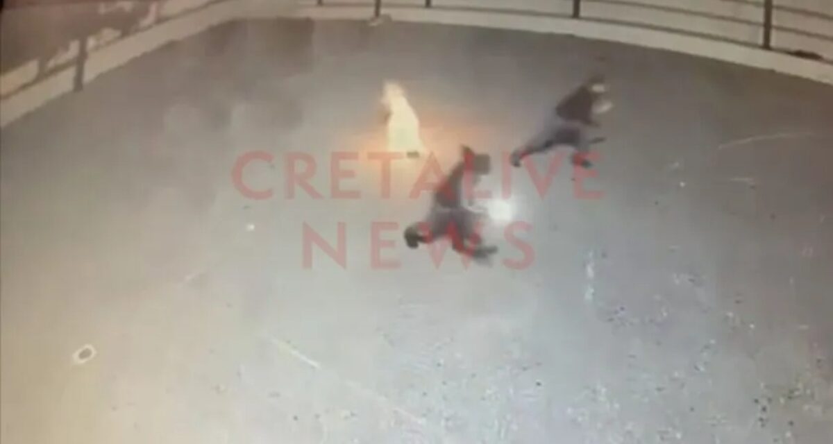 Κρήτη: Βίντεο από την έκρηξη στο προαύλιο του σχολείου – «Ήταν απλώς ένα παιχνίδι» δήλωσε η δικηγόρος τους