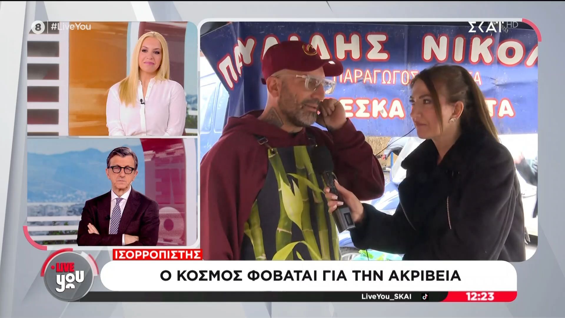 Ισορροπιστής: Δεν έχει πολύ ο κόσμο η λαϊκή