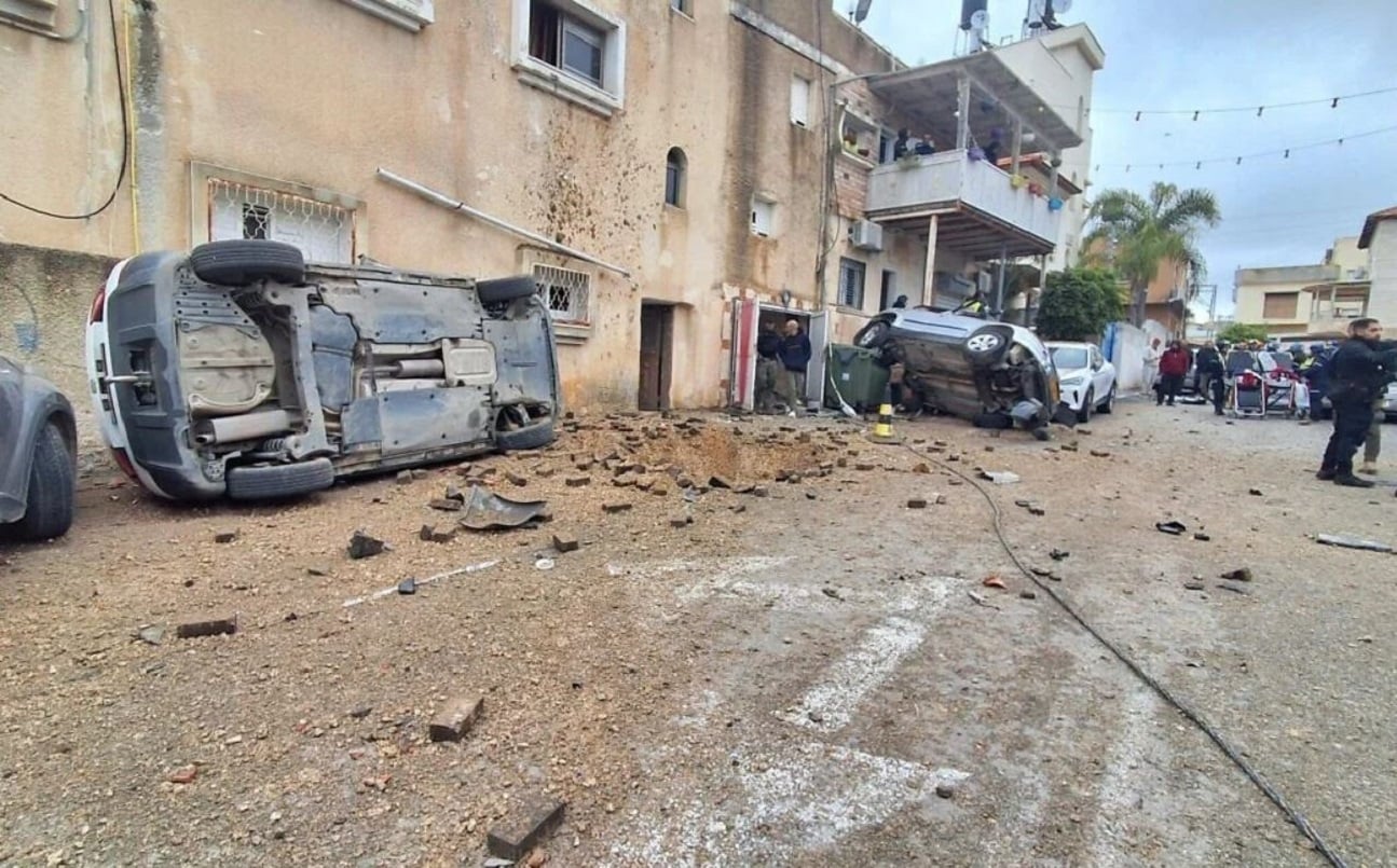 Ισραήλ: Η στιγμή της έκρηξης βόμβας διασποράς στο Καφρ Κασίμ