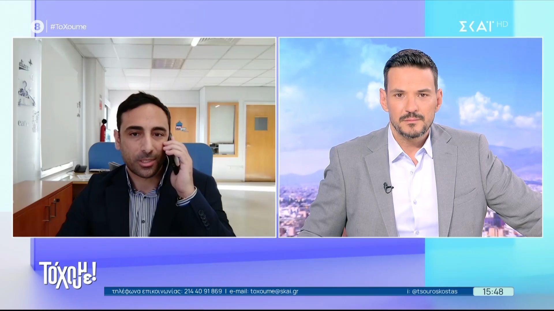 Κ. Πενηνταέξ – Αρχισυντάκτης SigmaTV: «Ο κυπριακός λαός νιώθει πιο ασφαλής μετά τη βοήθεια της Ελλάδας»