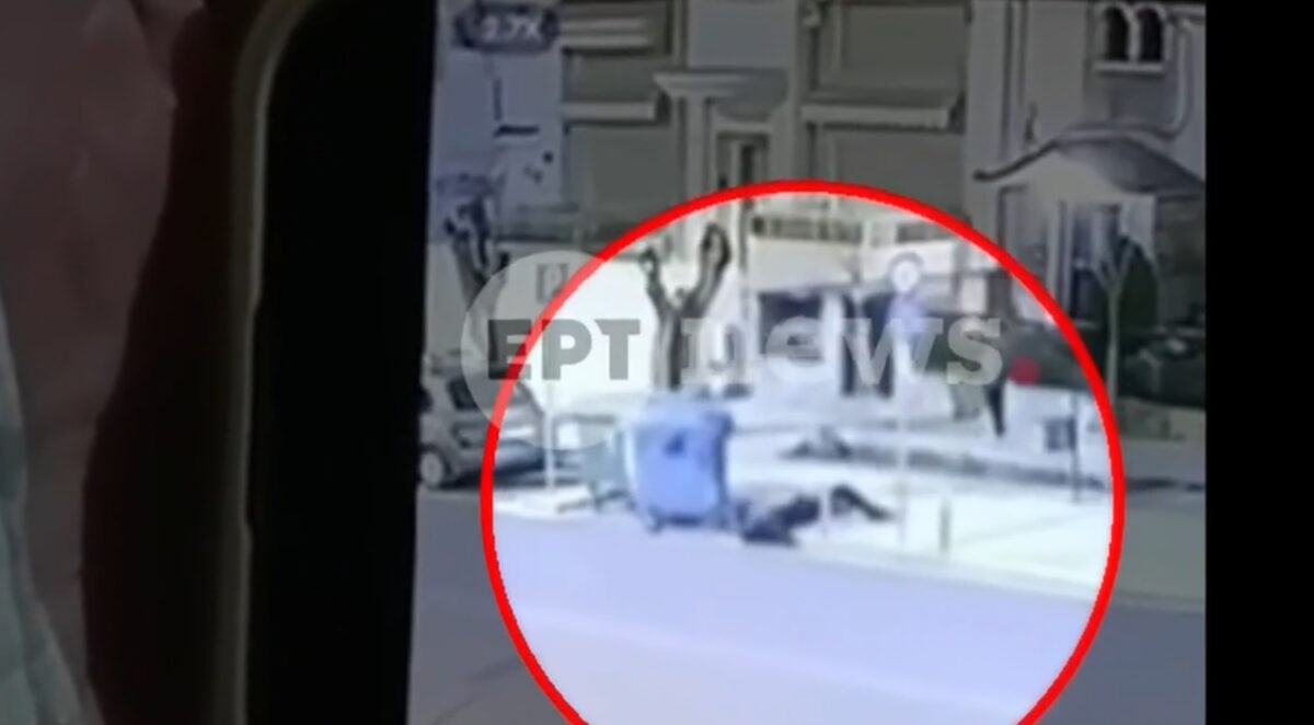 Καλαμαριά: Συγκλονιστικό βίντεο από τη δολοφονία του 20χρονου – Δέχεται πισώπλατη μαχαιριά και καταρρέει κοντά σε κάδο