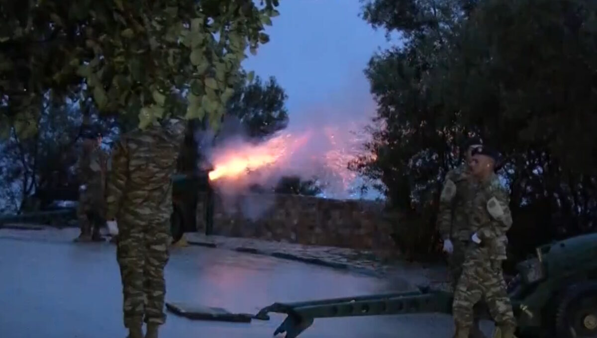 25η Μαρτίου: Οι 21 κανονιοβολισμοί από τον λόφο Λυκαβηττού