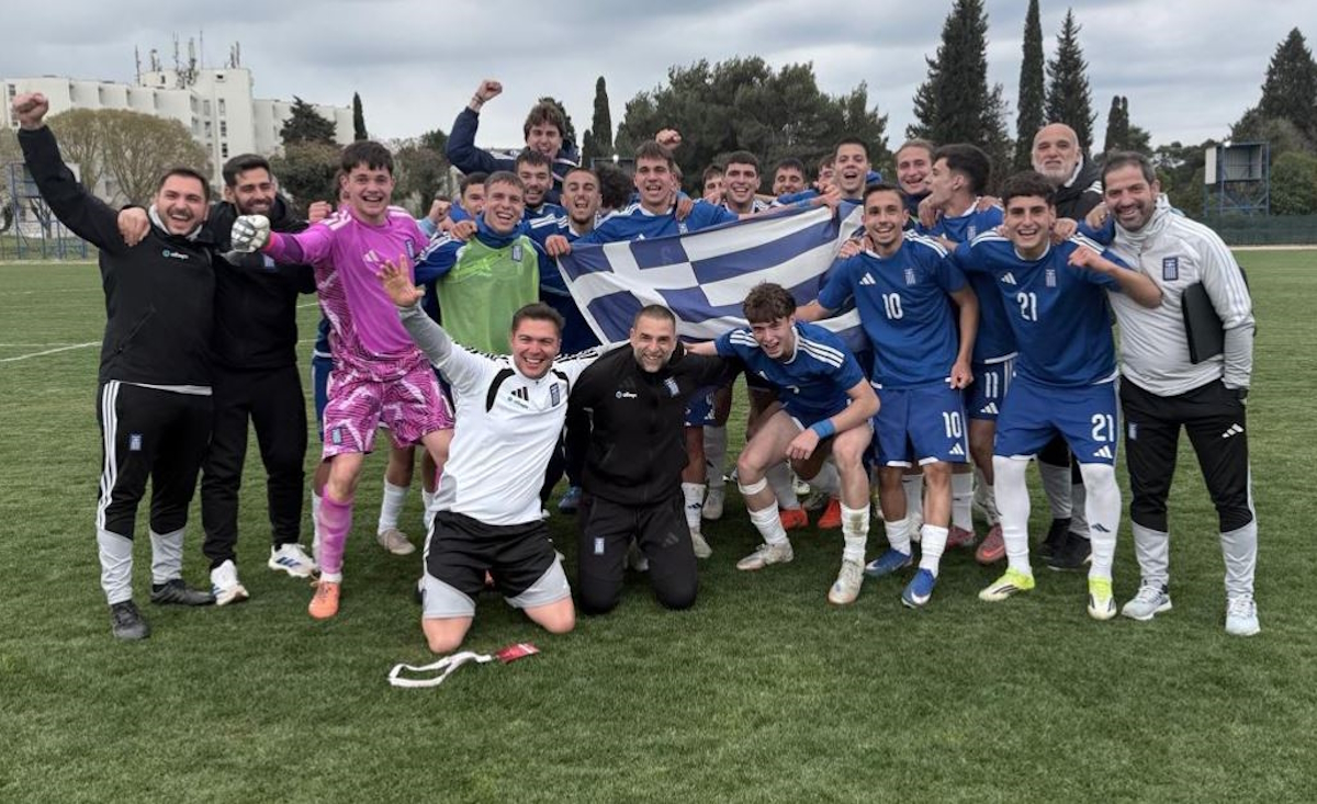 Η Εθνική παίδων γιόρτασε θριαμβευτική πρόκριση στα τελικά του Μουντιάλ Κ17