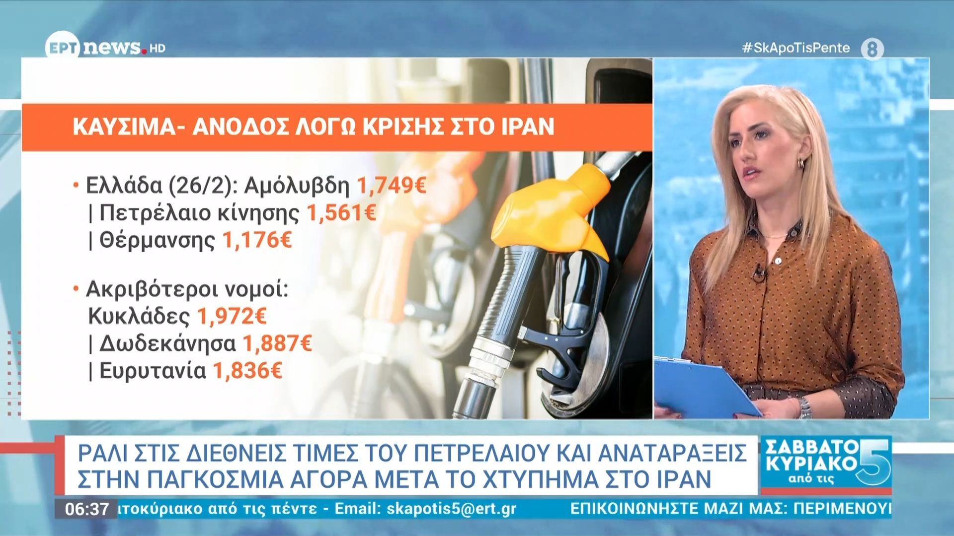 Καύσιμα: Άνοδος λόγω της κρίσης στο Ιράν