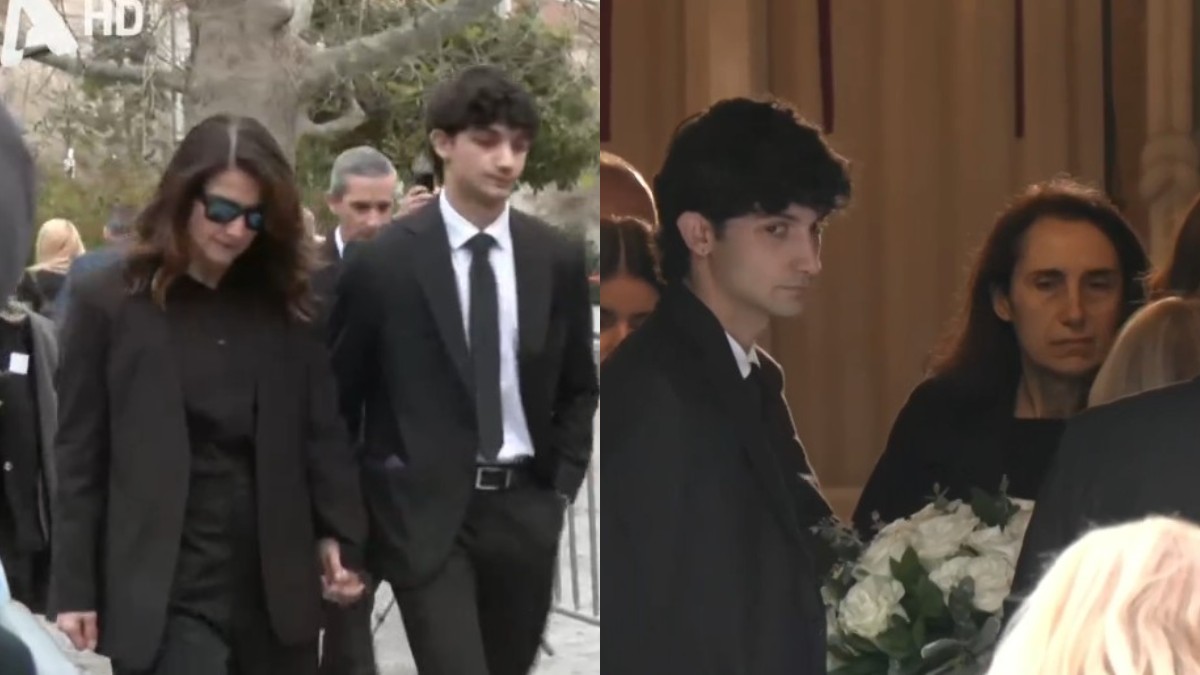 Αποχαιρετισμός Μαρινέλλας: Η σορός στη Μητρόπολη – Συντετριμμένοι η κόρη και τα εγγόνια της 3 Κηδεία Μαρινέλλας