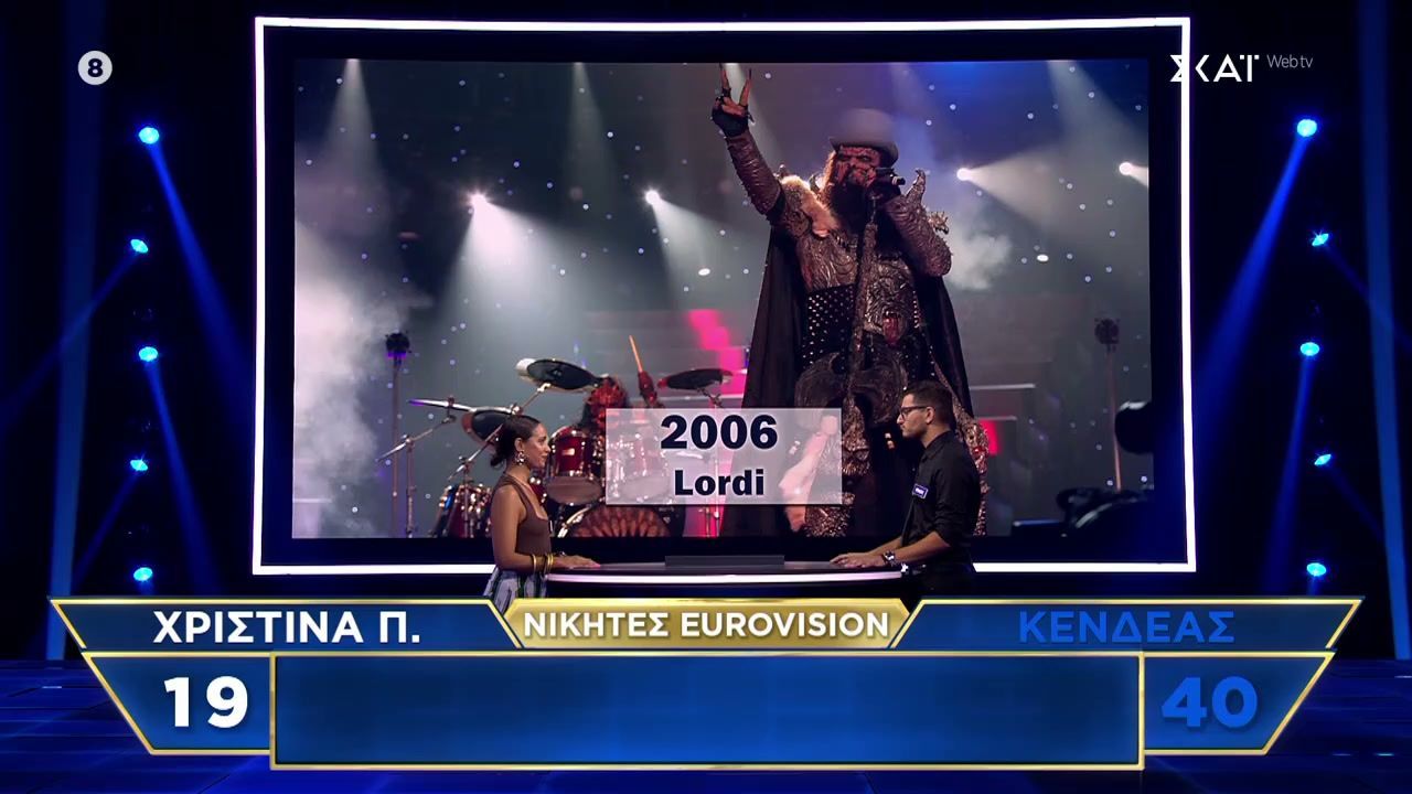 Κινητή εγκυκλοπαίδεια της Eurovision o Κενδέας, απαντά και τις ερωτήσεις της αντιπάλου του