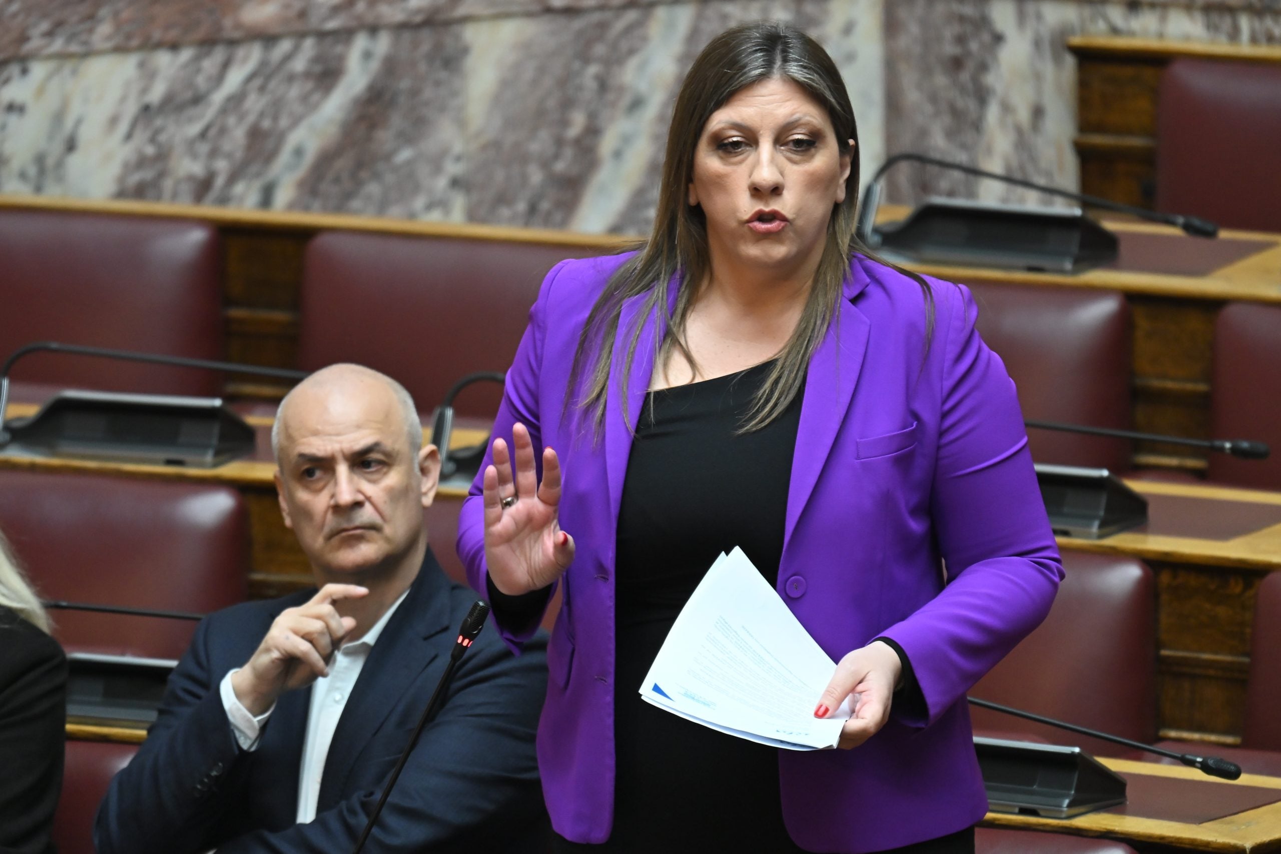 Κωνσταντοπούλου σε Βορίδη: Είναι ξεκάθαρο ότι αλληλοεκβιάζεστε – «Είστε “κράτα με να σε κρατώ”…»