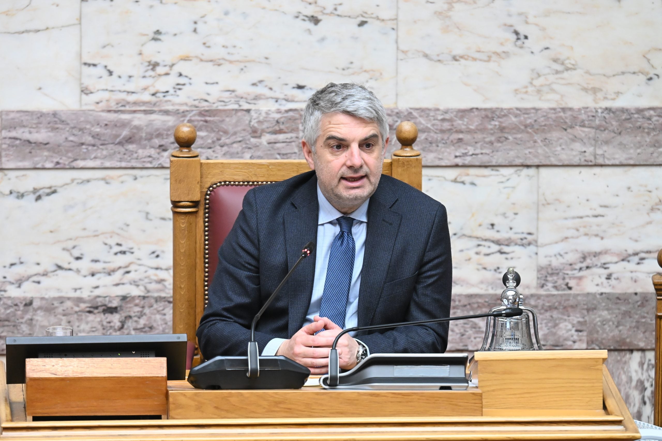 Κωνσταντινόπουλος προς Κουκουλόπουλο: «Εύχομαι επιτυχία στο έργο σου»