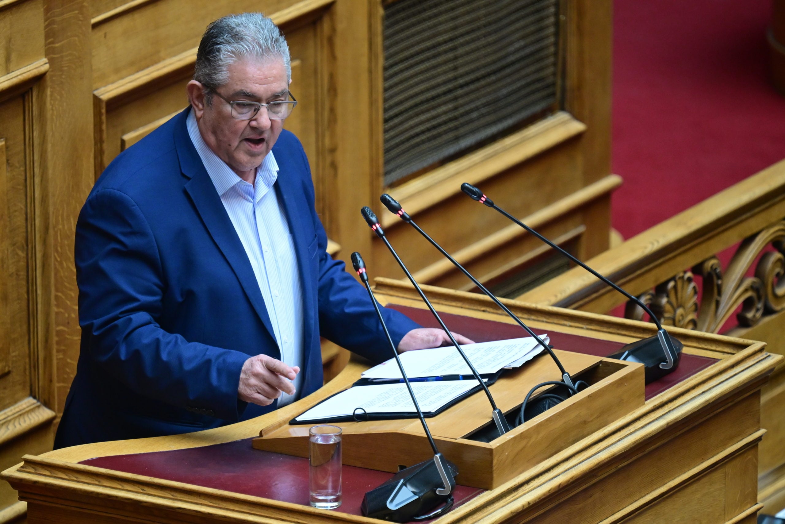 Κουτσούμπας: Αρνούμαστε να πληρώσει ο ελληνικός λαός το κόστος του πολέμου