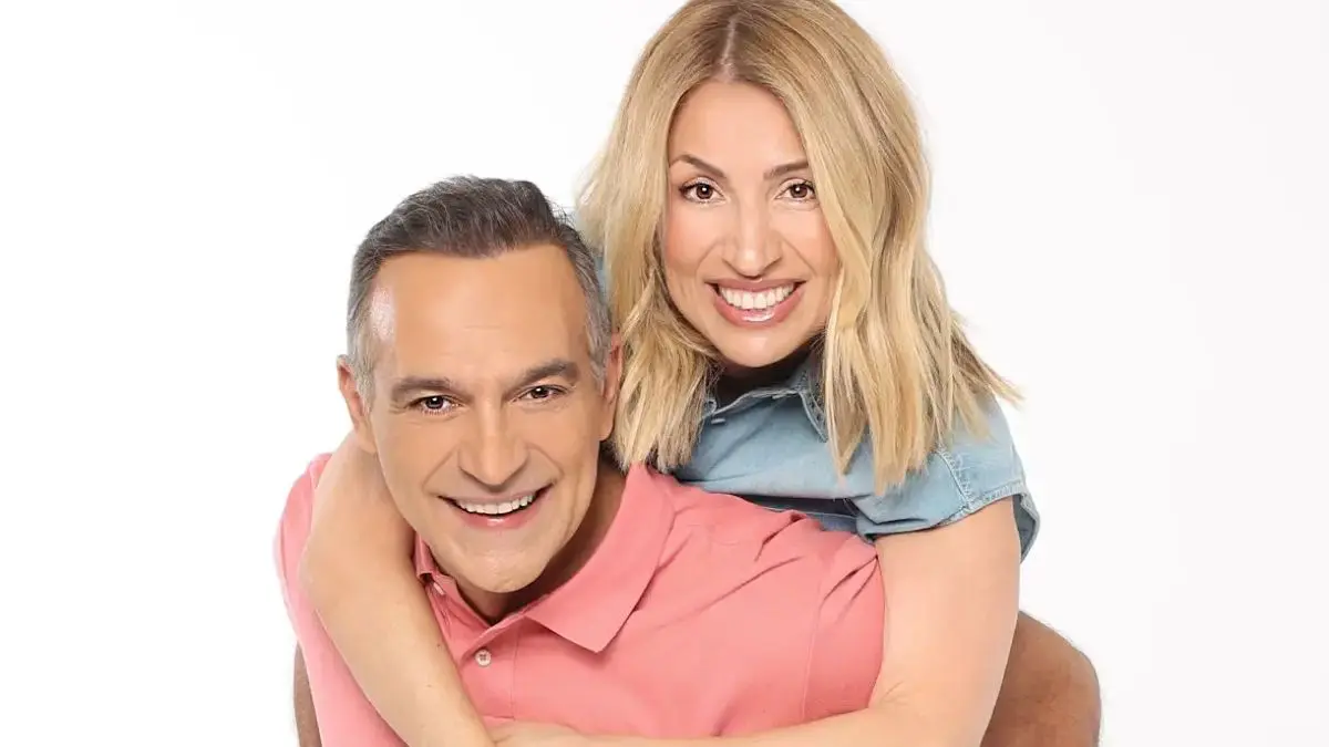 Ο Κρατερός Κατσούλης και η Μαρία Ηλιάκη