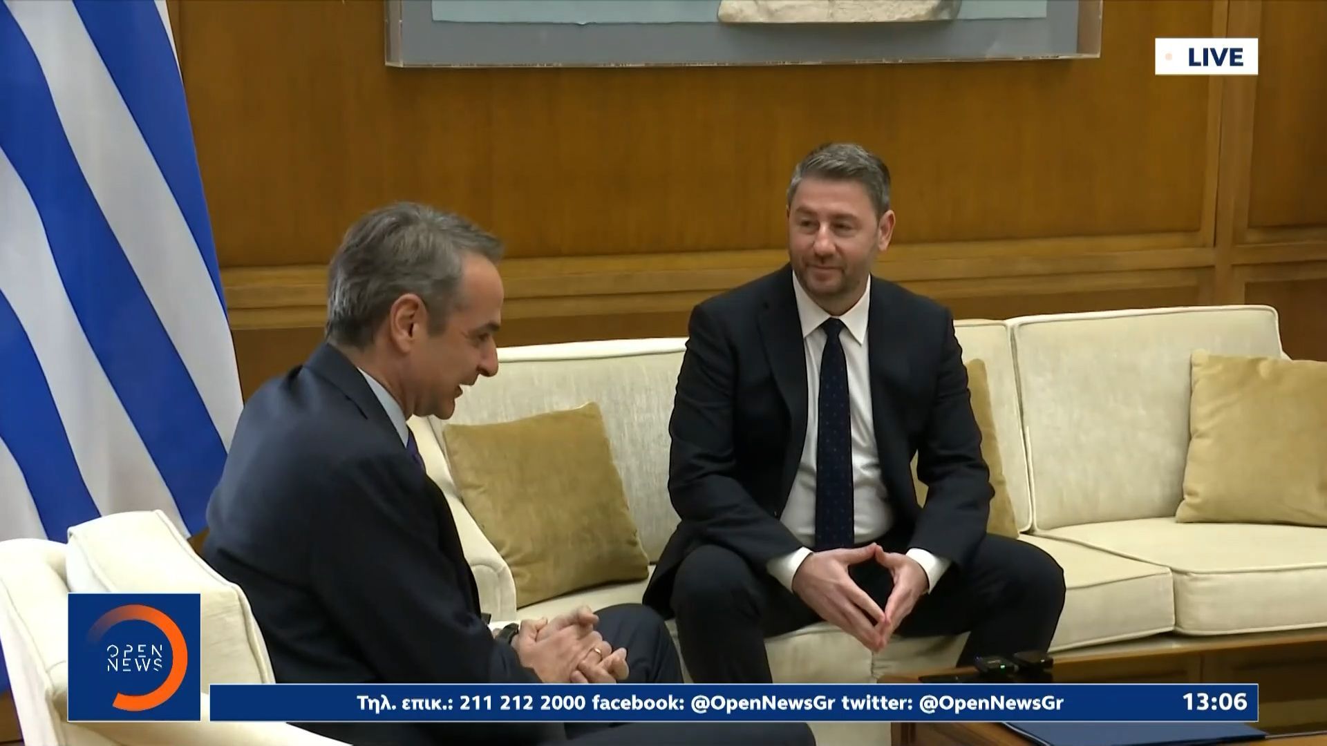 Κυριάκος Μητσοτάκης: «Ανταποκριθήκαμε στο αίτημα της Κύπρου για στρατιωτική βοήθεια και υποστήριξη»