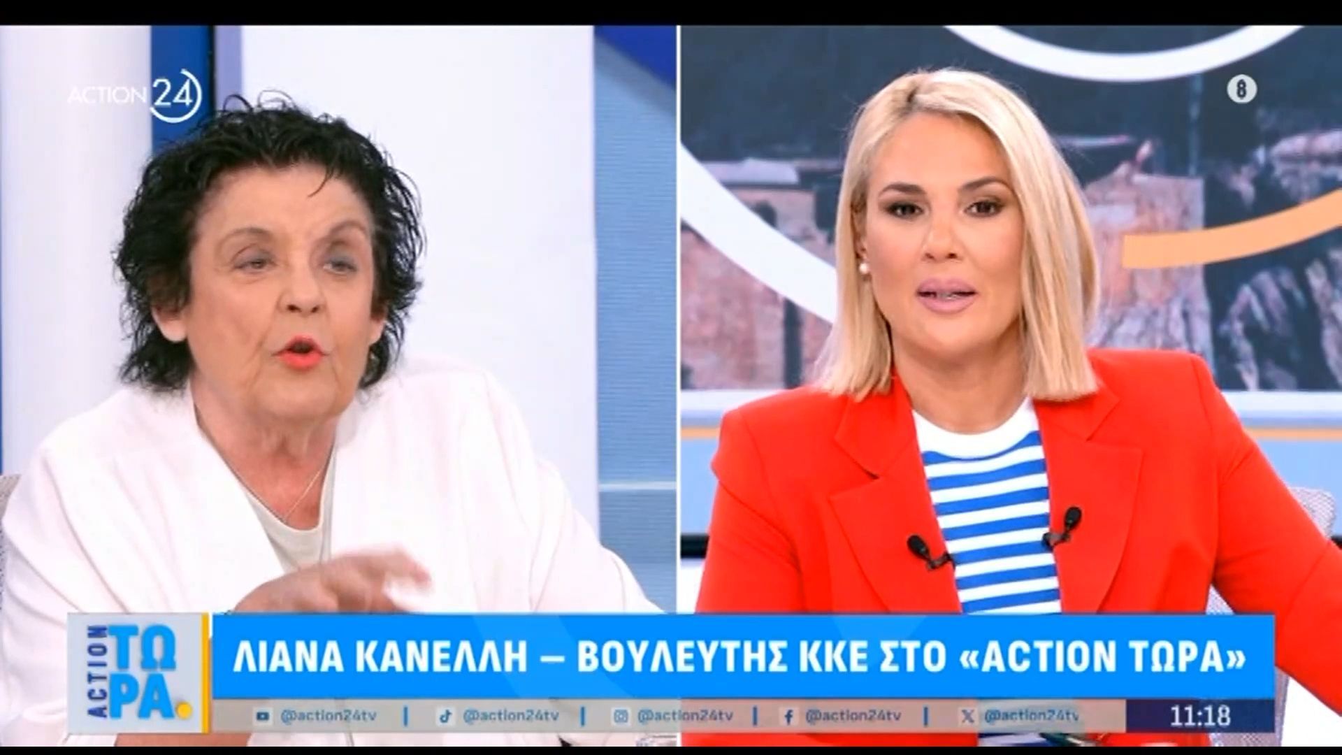 Λ. Κανέλλη: «Βόμβες εκατομμυρίων βομβαρδίζουν λαούς που ζουν με ένα δολλάριο τη μέρα, κι αυτό το λέμε καλό για τη Δημοκρατία»