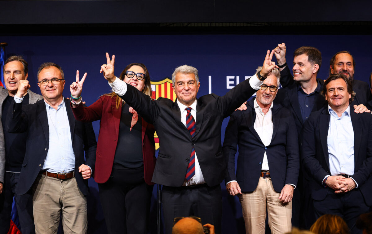 Μπαρτσελόνα: Ο Ζοάν Λαπόρτα διατήρησε την προεδρία των Καταλανών, θριάμβευσε στις εκλογές
