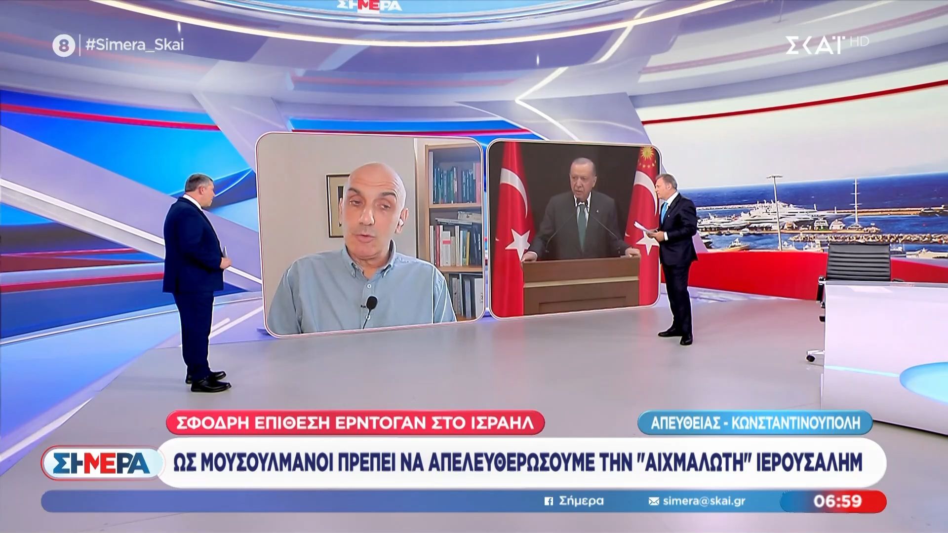 Μ. Κωστίδης: «Για την Τουρκία αυτήν την στιγμή συμμαχούν Ελλάδα – Κύπρος και Ισραήλ»