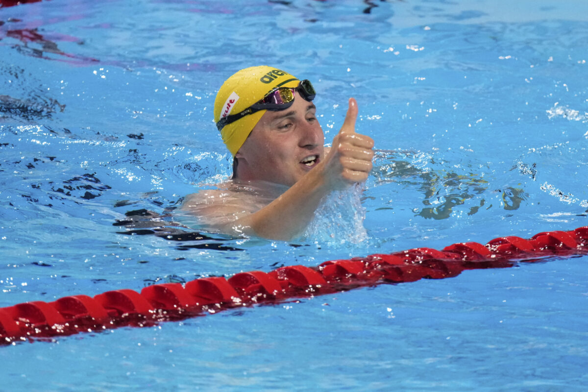 Κολύμβηση: Ο Κάμερον ΜακΙβόι πέτυχε εντυπωσιακό παγκόσμιο ρεκόρ στα 50μ ελεύθερο