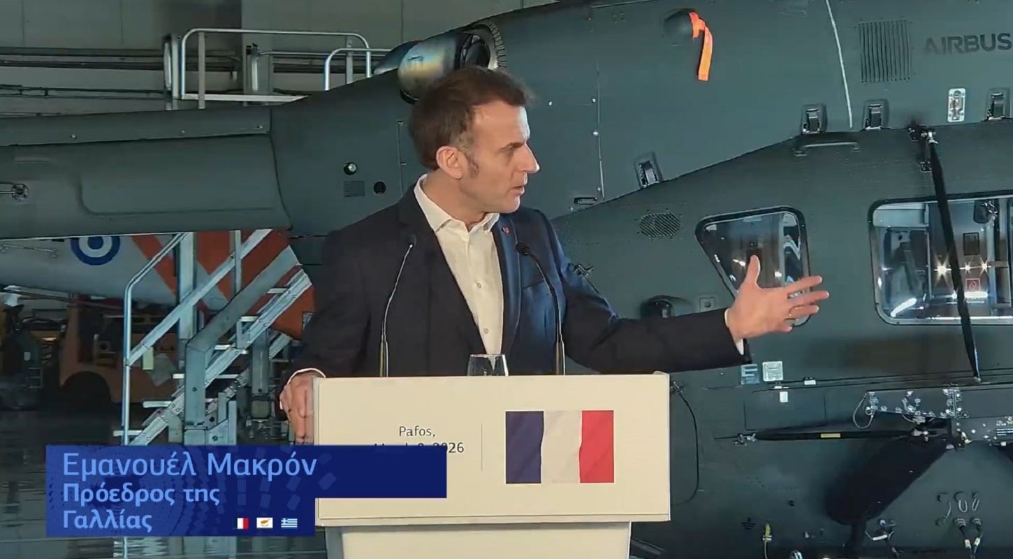 Μακρόν: Επίθεση στην Κύπρο σημαίνει επίθεση στην Ευρώπη – Η πολιτική μας πρέπει να είναι αμυντική