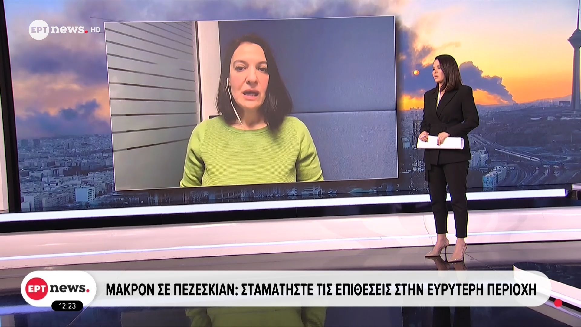 Μακρόν σε Πεζεσκιάν: Σταματήστε τις επιθέσεις στην ευρύτερη περιοχή