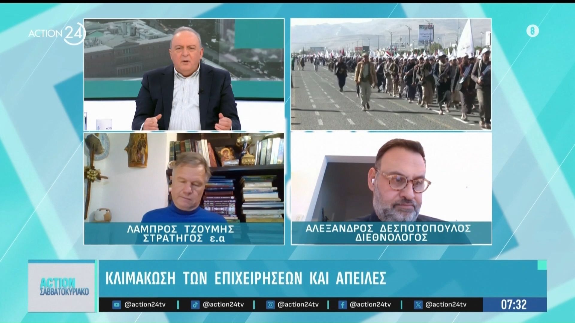 Μέση Ανατολή – Λ. Τζούμης : «Καθολου εύκολη η χερσαία επέμβαση»