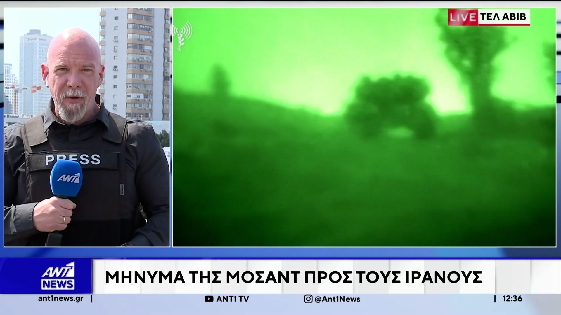 Μήνυμα της Μοσάντ προς τους Ιρανούς