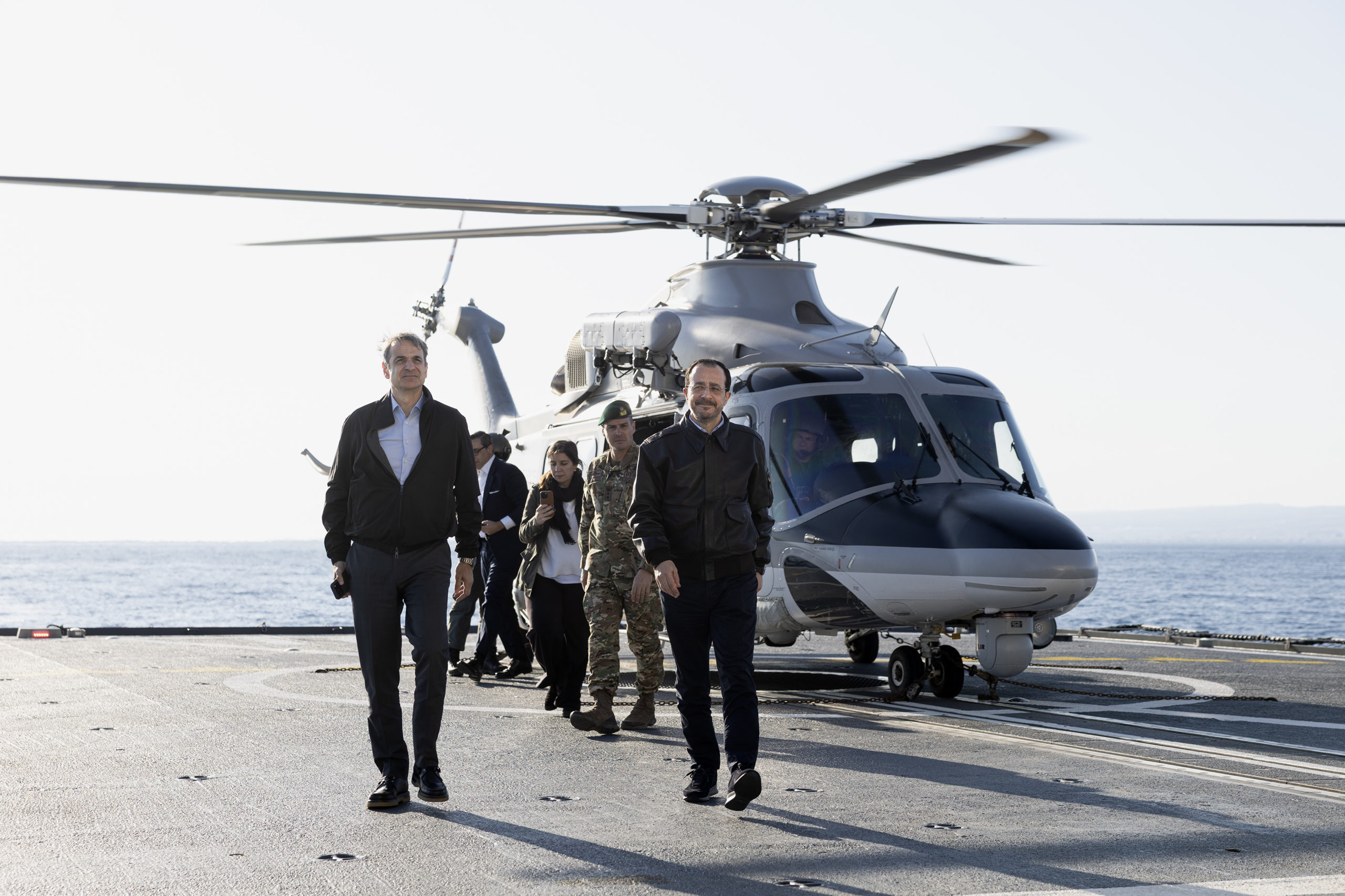 Κυριάκος Μητσοτάκης, Νίκος Χριστοδουλίδης, Φρεγάτα, Κίμων