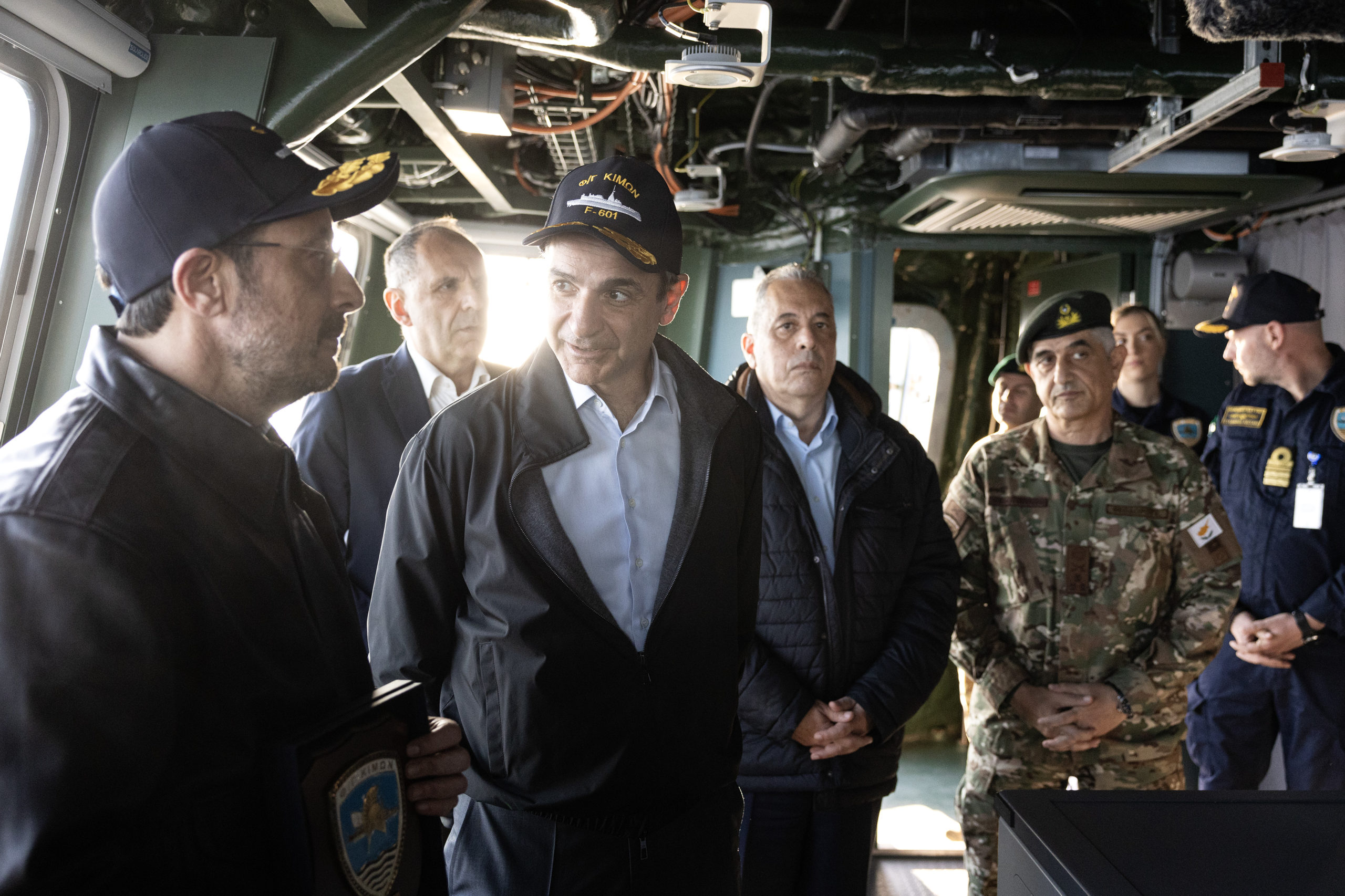 Κυριάκος Μητσοτάκης, Νίκος Χριστοδουλίδης, Φρεγάτα, Κίμων