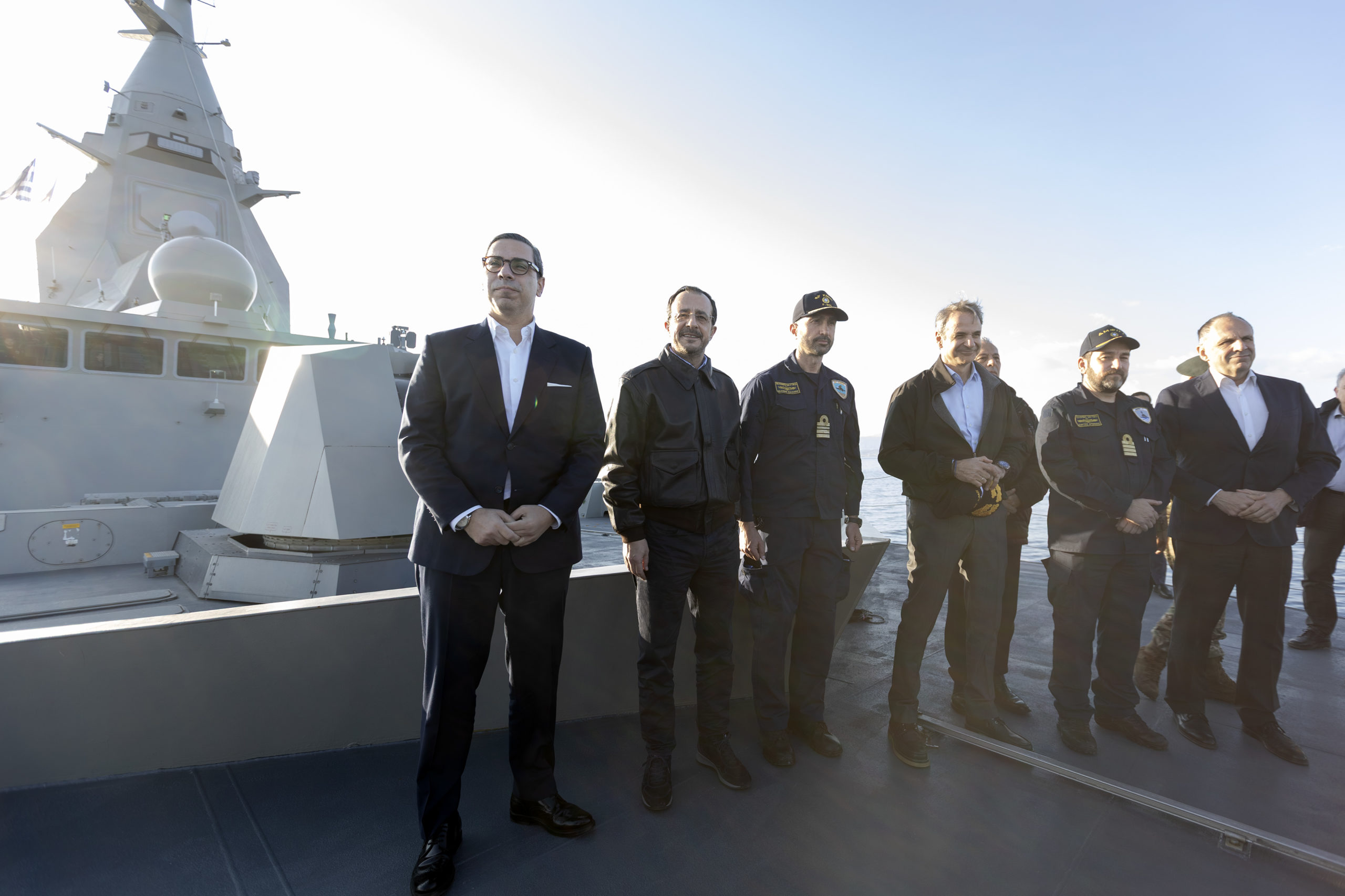 Κυριάκος Μητσοτάκης, Νίκος Χριστοδουλίδης, Φρεγάτα, Κίμων