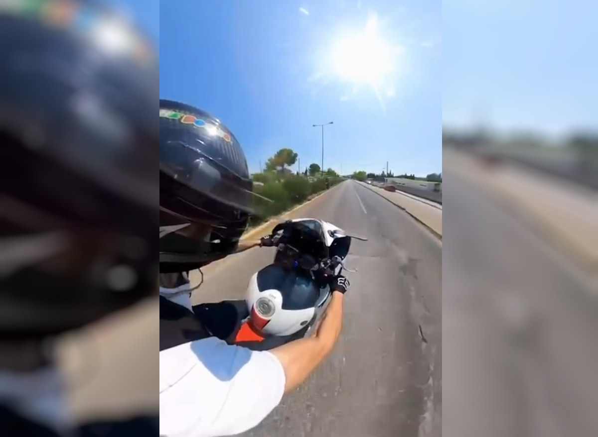 Απίστευτο βίντεο με 23χρονο που τρέχει με ιλιγγιώδη ταχύτητα κάνοντας σούζα: Ταυτοποιήθηκε και κατηγορείται για επικίνδυνη οδήγηση