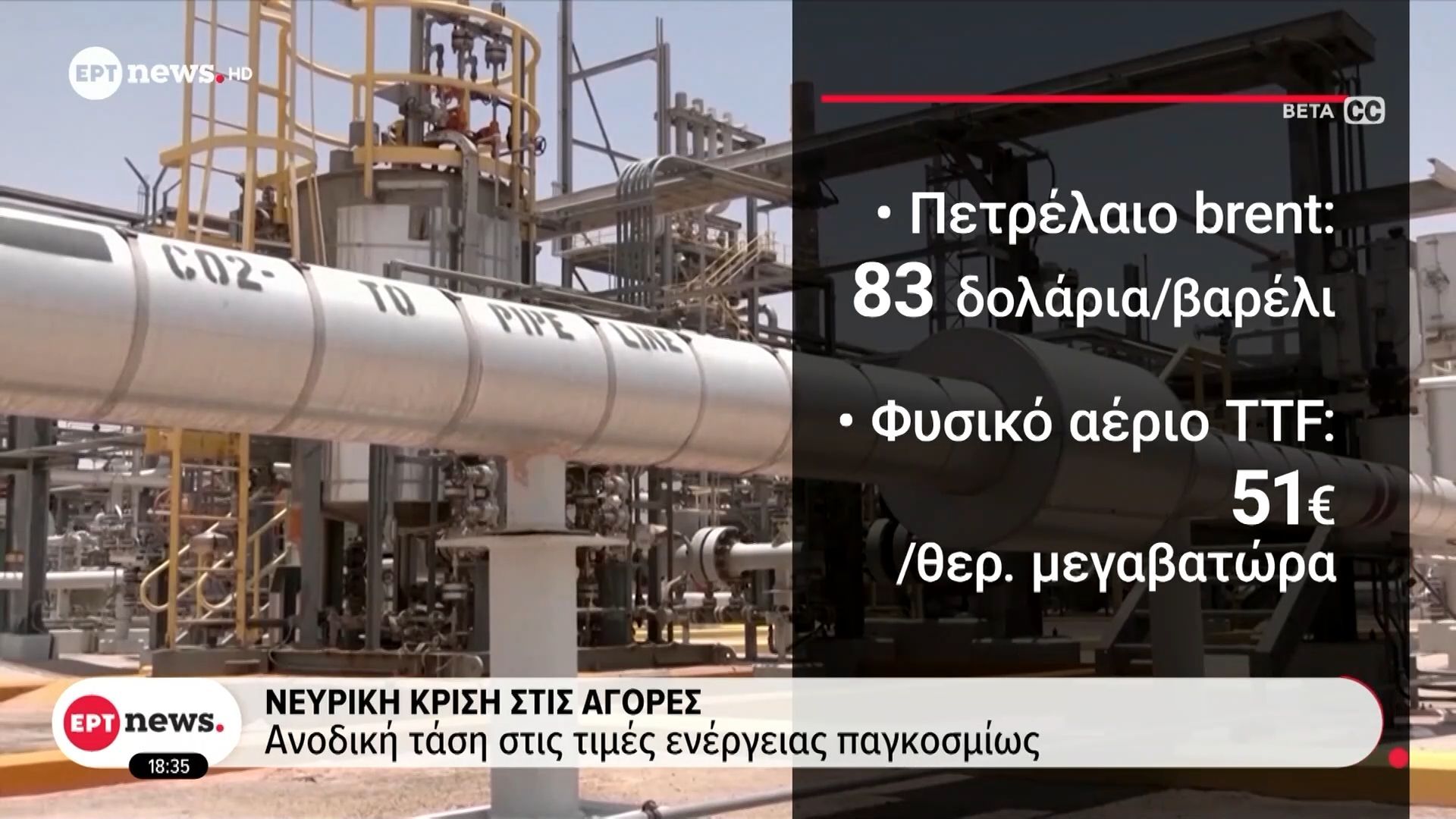 Νευρική κρίση στις αγορές – Ανοδική τάση στις τιμές ενέργειας παγκοσμίως