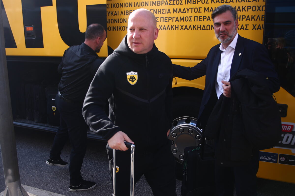 Η ΑΕΚ αναχώρησε για Σλοβενία για το πρώτο βήμα πρόκρισης στους 8 του Conference League απέναντι στην Τσέλιε