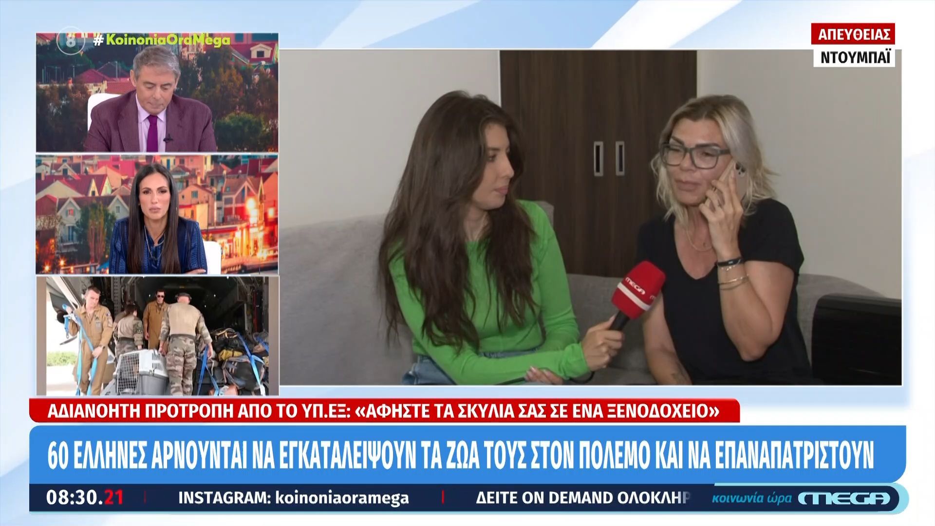 Ντουμπάι: 60 Έλληνες αρνούνται να εγκαταλείψουν τα κατοικίδιά τους στον πόλεμο για να επαναπατριστούν