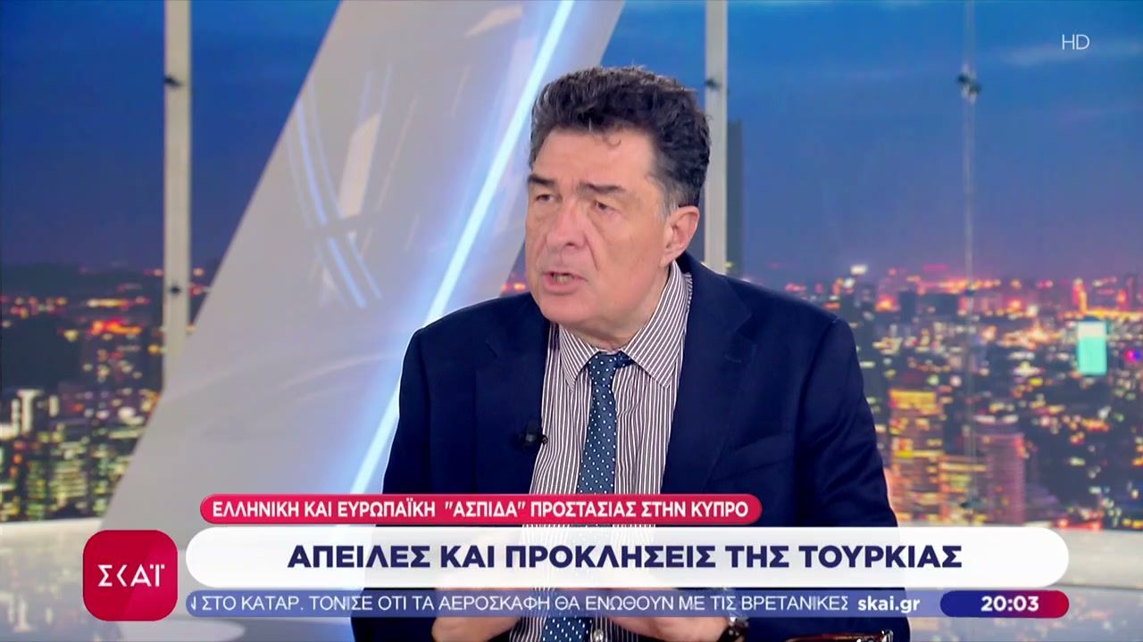 Ο Αλ. Παπαχελάς για την αντίδραση της Τουρκίας για τη μετακίνηση ελληνικών δυνάμεων στην Κύπρο