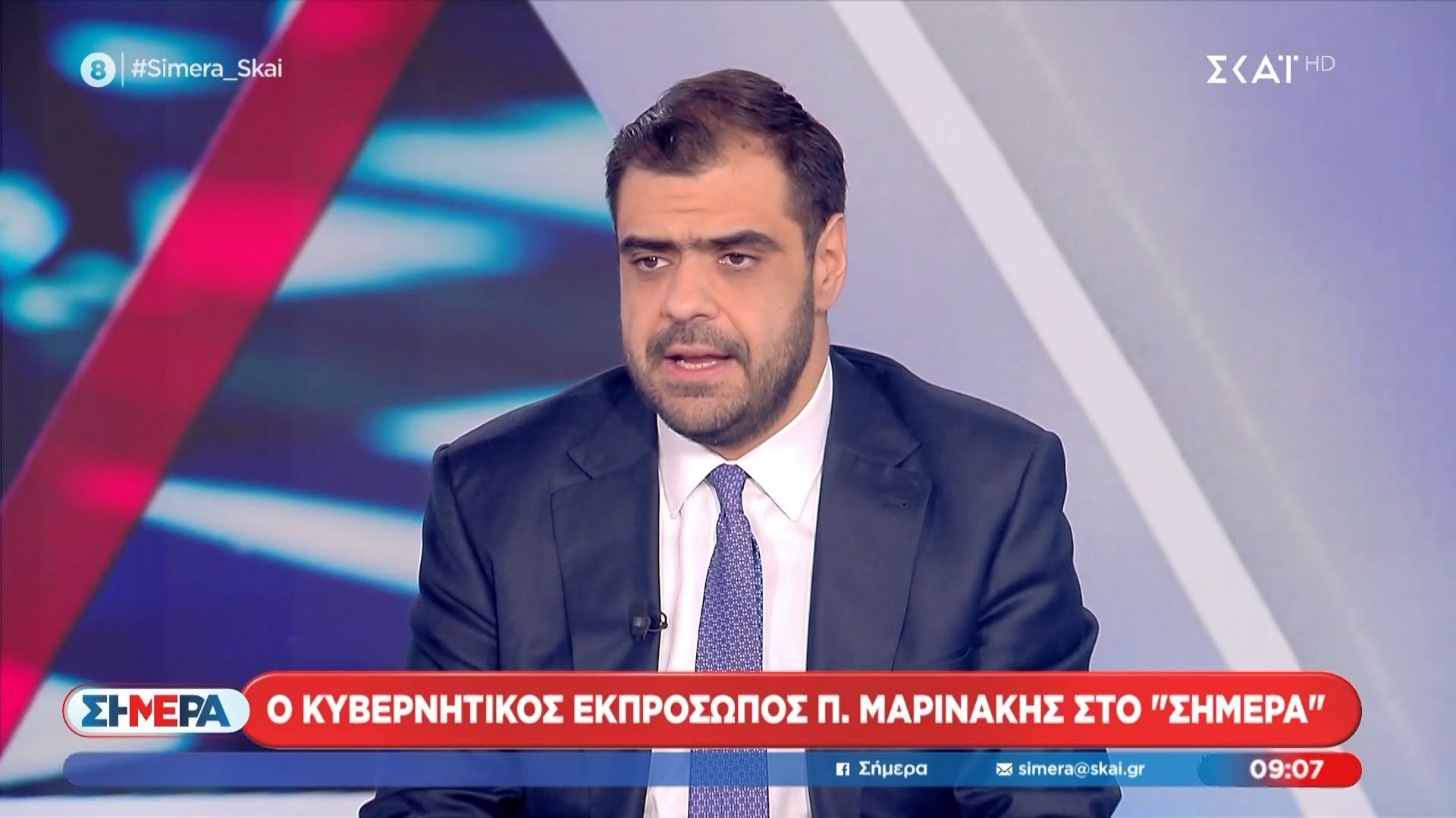Ο Παύλος Μαρινάκης στο «Σήμερα»