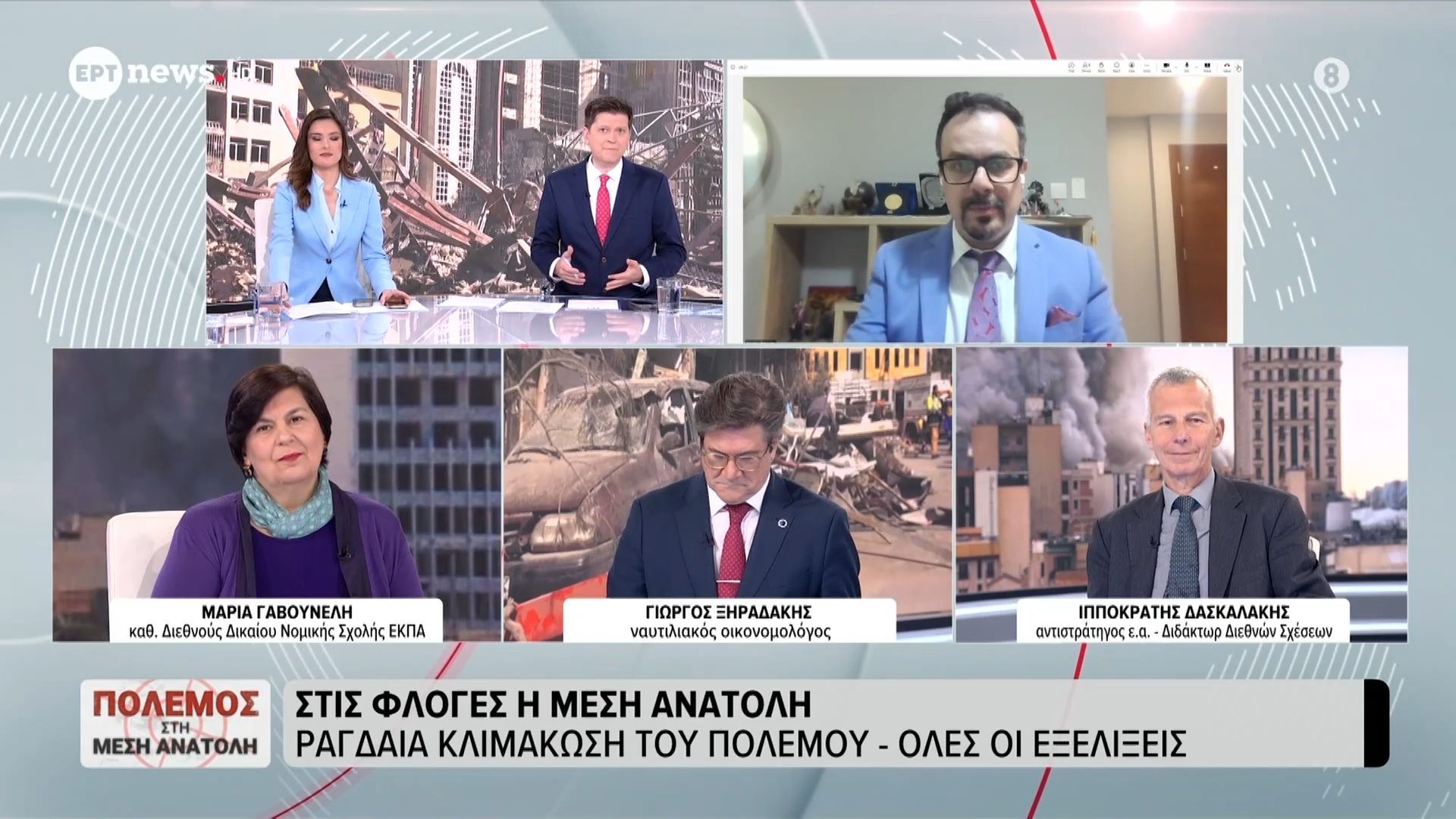 Ο Σπύρος Πλακούδας, κάτοικος Άμπου Ντάμπι, στο ΕΡΤnews