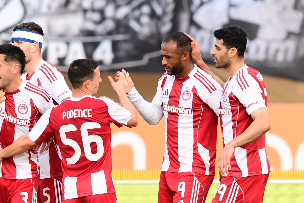 ΟΦΗ – Ολυμπιακός 0-3: Ο Ελ Κααμπί χάρισε στους Πειραιώτες τη νίκη στο Παγκρήτιο και τους οδήγησε στην κορυφή της Super League