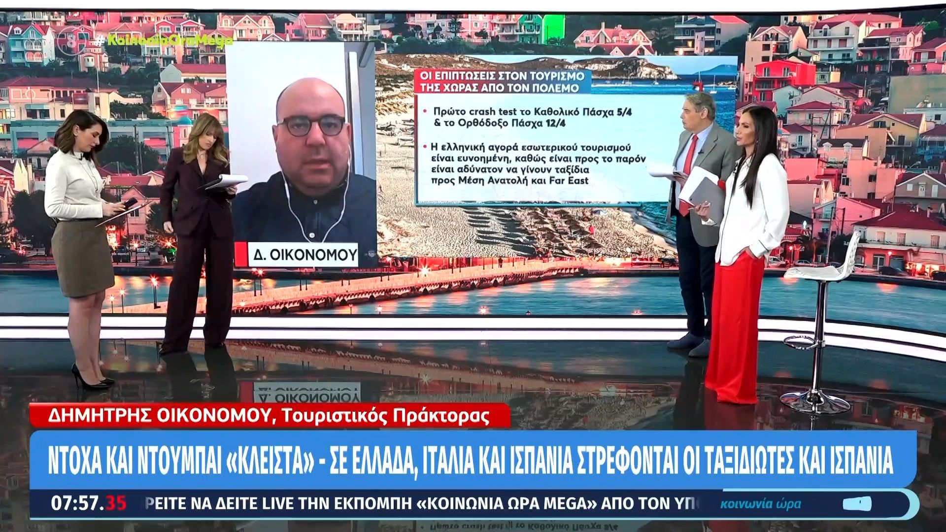 Οι επιπτώσεις στον τουρισμό από τον πόλεμο στη Μέση Ανατολή