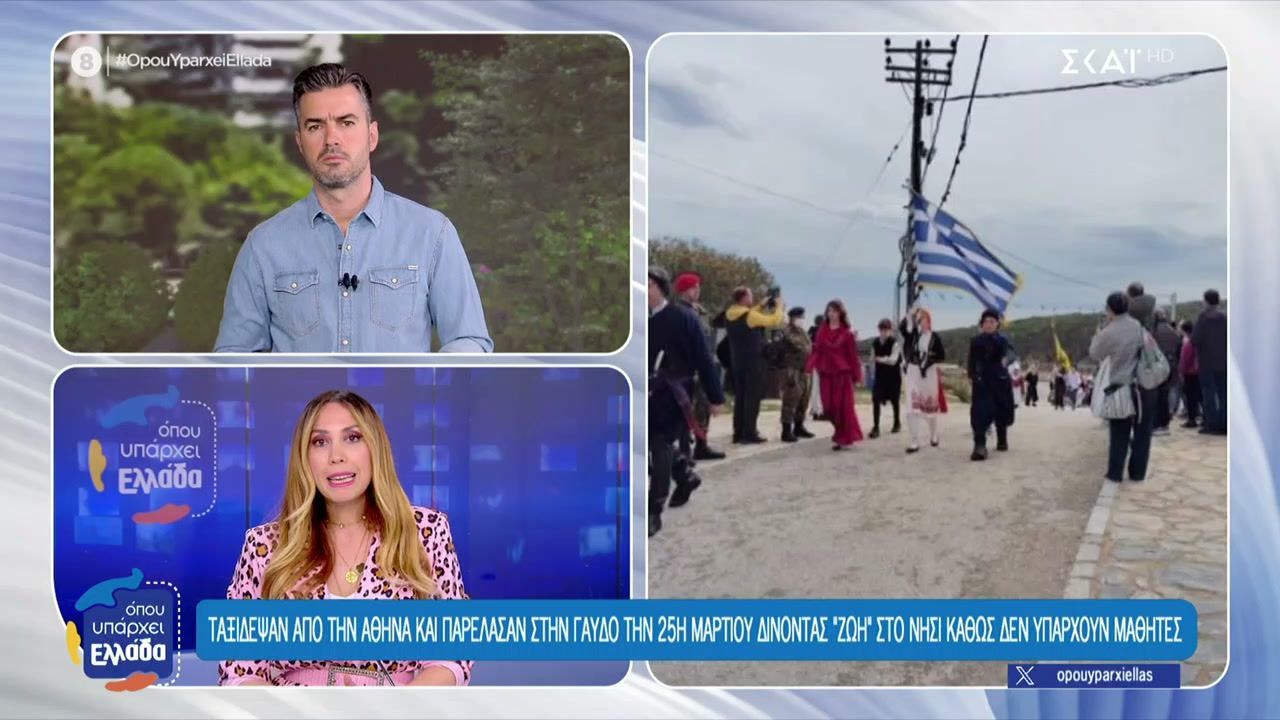 Οι μαθητές από την Αθήνα που εγκλωβίστηκαν στη Γαύδο, μετά την παρέλαση, ταξιδεύουν για τα Σφακιά
