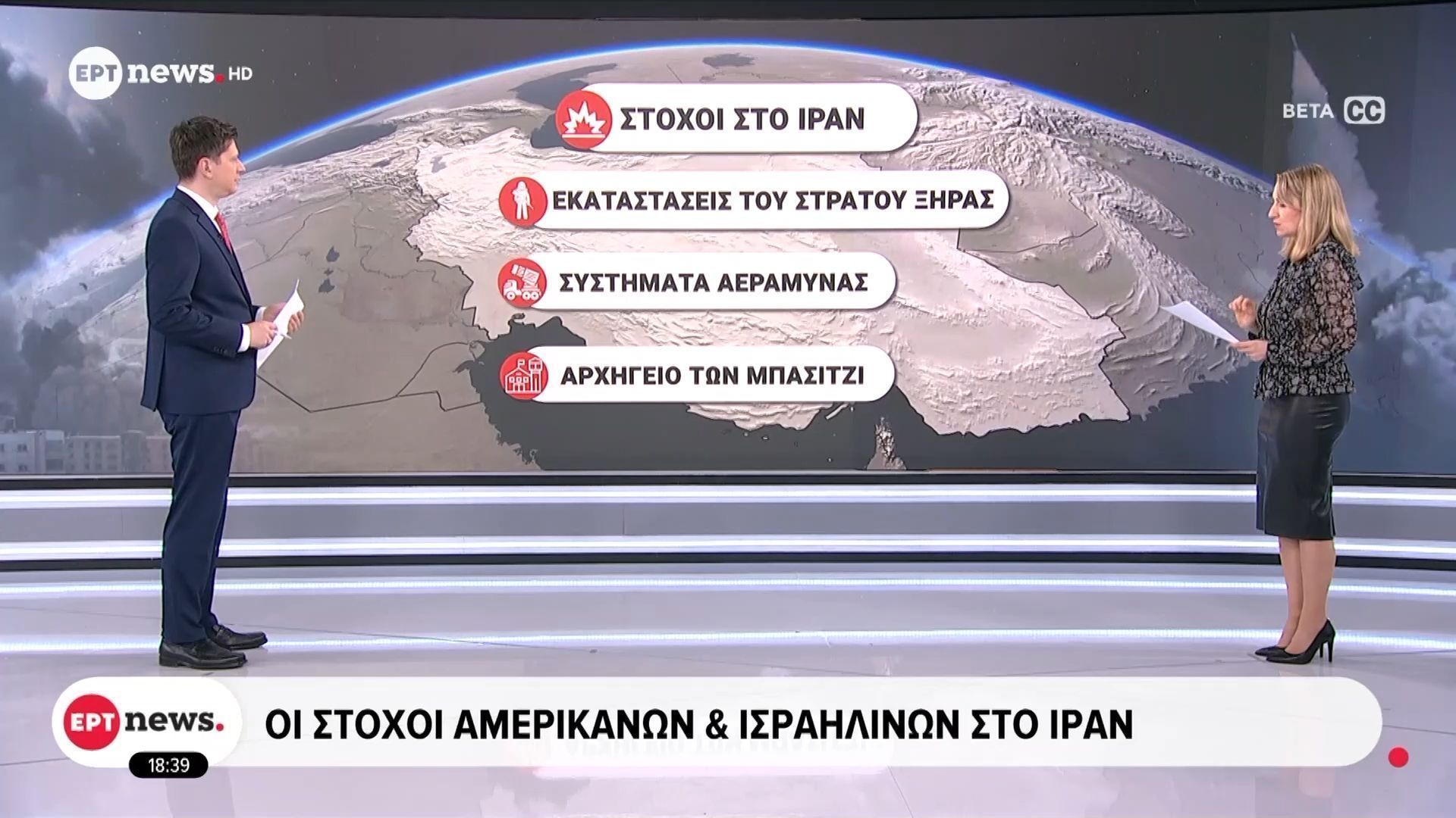 Οι στόχοι Αμερικανών και Ισραηλινών στο Ιράν