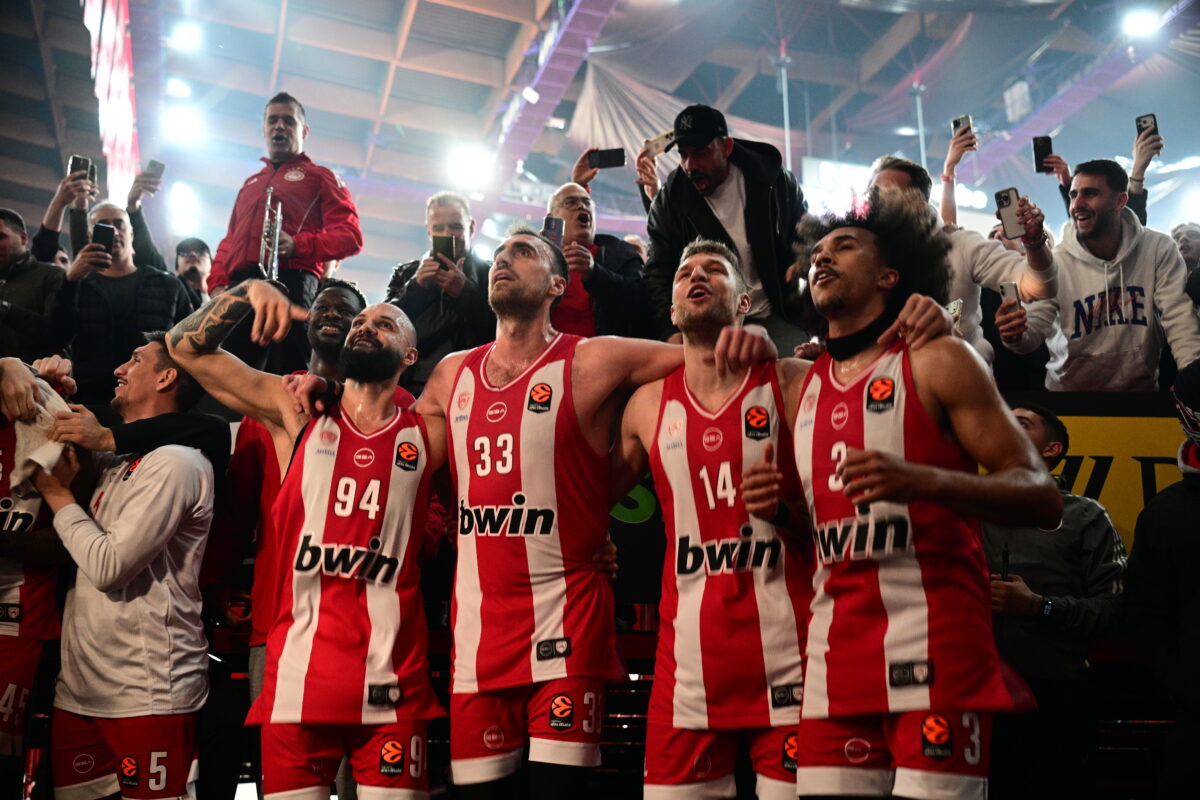 Η βαθμολογία της Euroleague μετά τη νίκη του Ολυμπιακού επί της Φενερμπαχτσέ