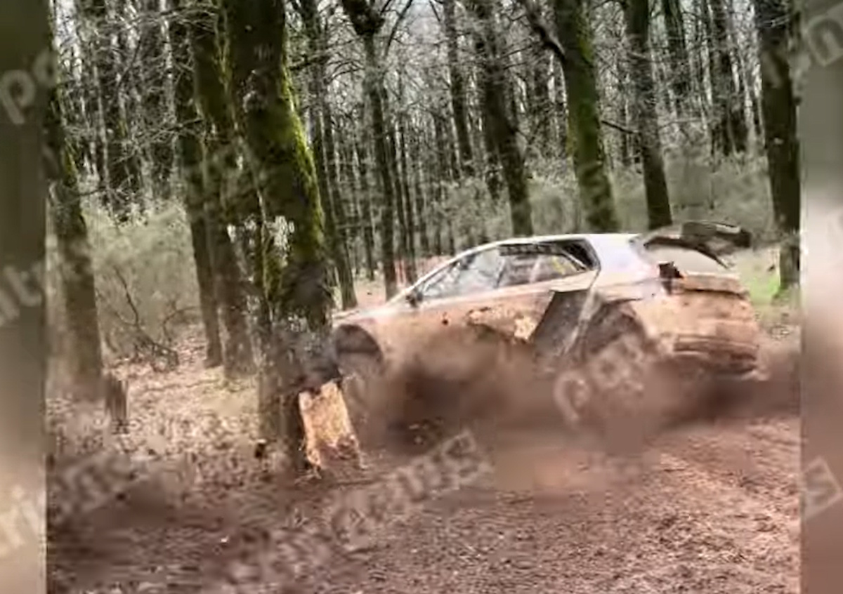 Ολυμπιακό Ράλλυ: Απώλεια ελέγχου, σύγκρουση με δέντρο και ακινητοποίηση στην πίστα