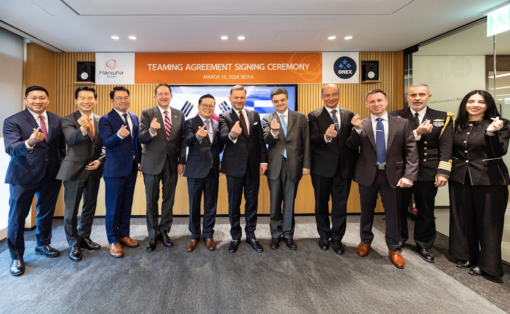 Στρατηγική συμφωνία ONEX και Hanwha Ocean για ναυπηγική συνεργασία με επίκεντρο την Ελλάδα