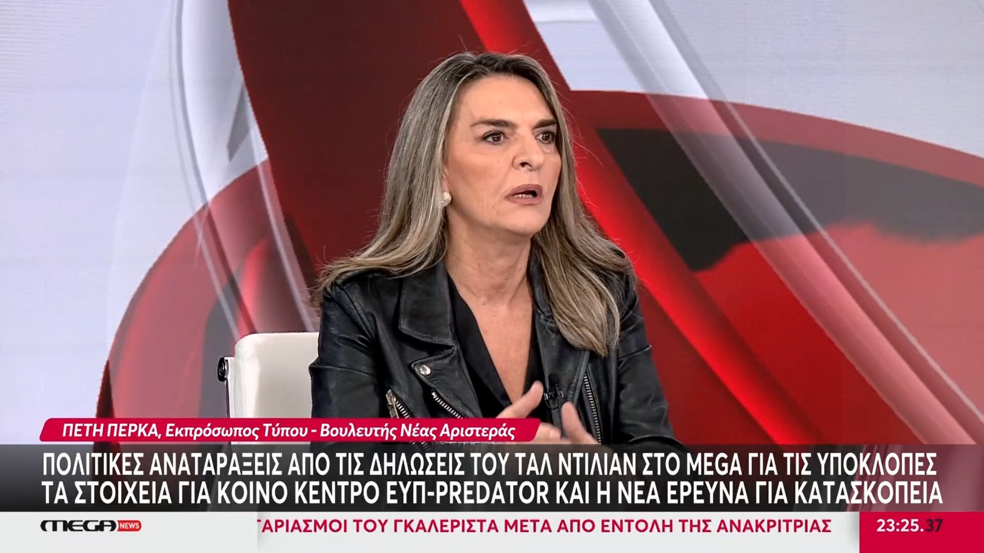 Home 84 Π. Πέρκα: «Ποτέ δεν σταματήσαμε να πιστεύουμε ότι πίσω από τις υποκλοπές ήταν το Μαξίμου»