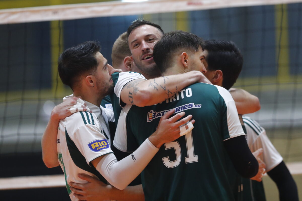 Παναθηναϊκός – Ολυμπιακός 3-1: Το «τριφύλλι» άνοιξε τον δρόμο για τον τελικό της Volley League