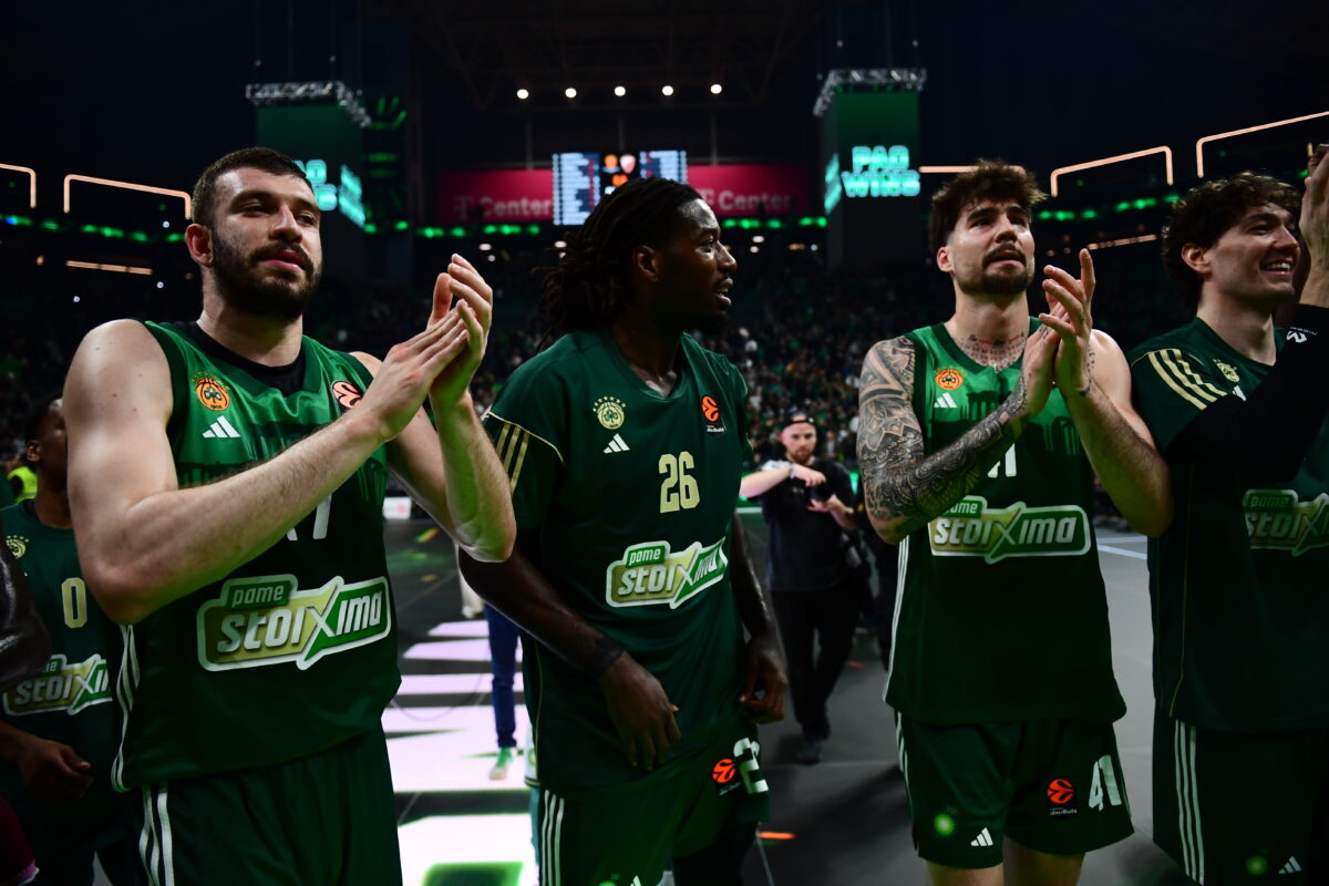 Η κατάταξη της Euroleague μετά τον θρίαμβο του Παναθηναϊκού επί του Ερυθρού Αστέρα